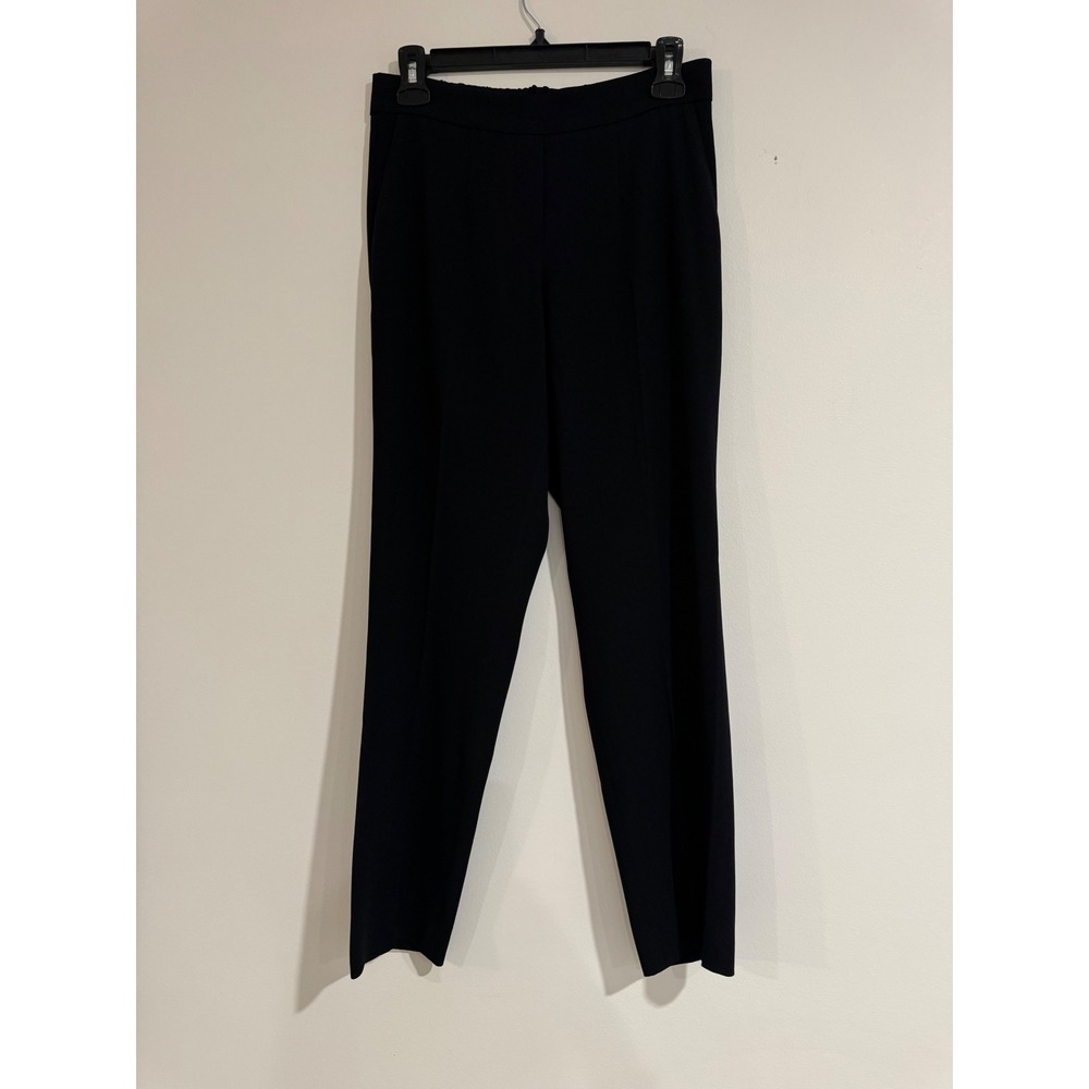 Babaton‎ Dexter Pants Women 4 Black Elastic Waist Tapered Dress Trousers luxury